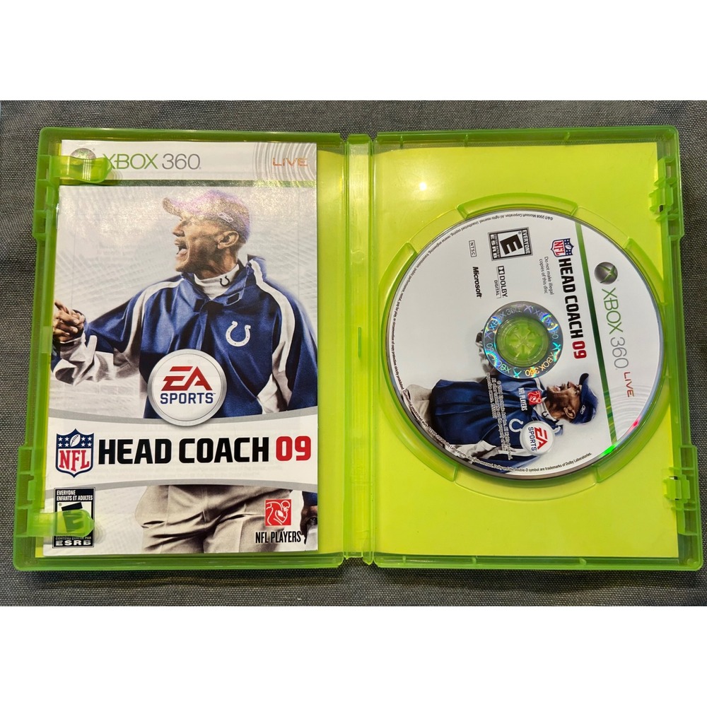 Xbox 360 game lot‎ NFL Head Coach 09 Steve Madden 11